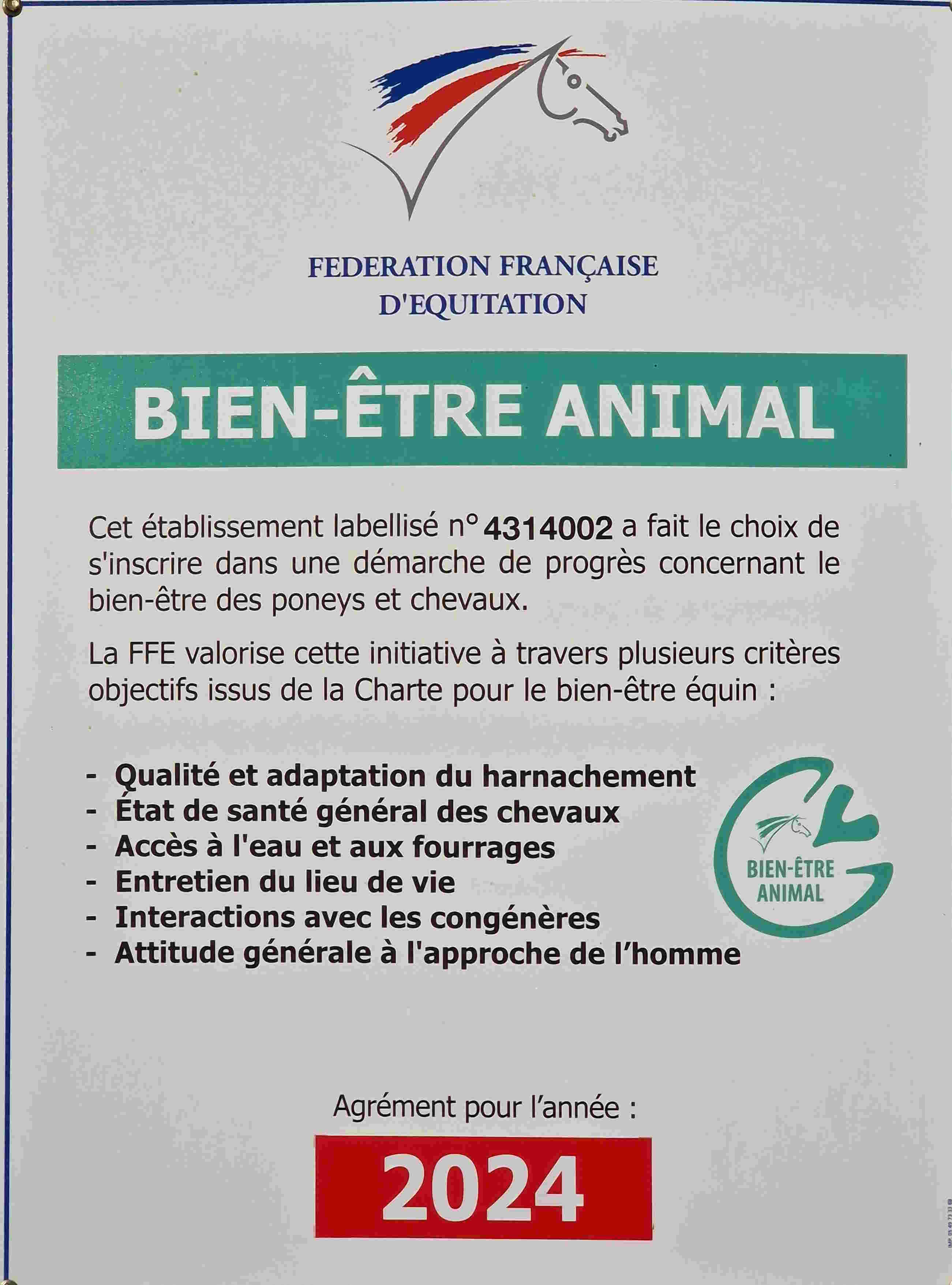 Certification bien-être animal